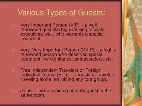 different types of hotel guests|Types of hotel guests and traveller types .